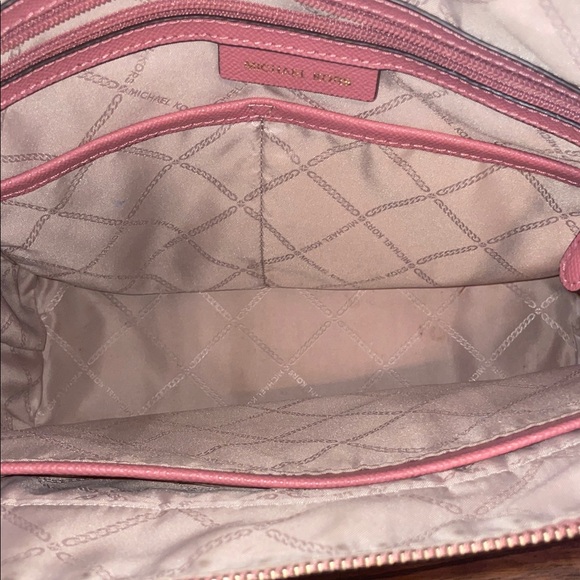 Michael Kors Coral Pink Tote Bag - Picture 4 of 15